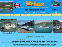 Tablet Screenshot of bike-beach.com